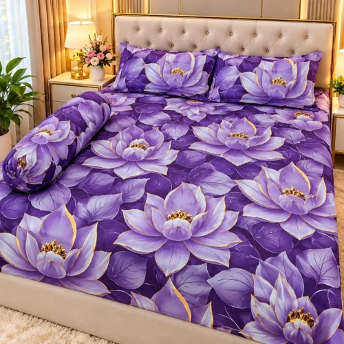 3D Printed Pure Cotton Bedsheet CPB105
